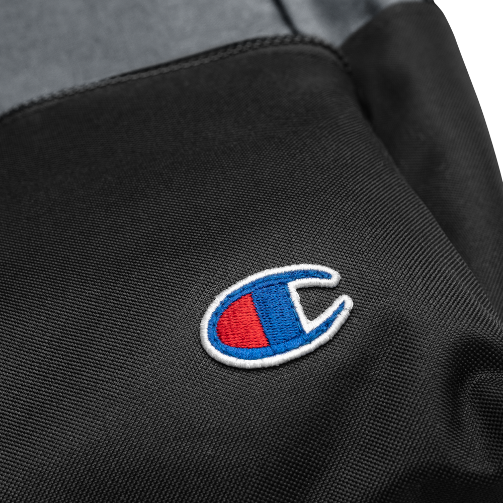 Enlighten. Engage. Empower. Champion Backpack